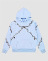 Metal Chain Reflective Hoodie